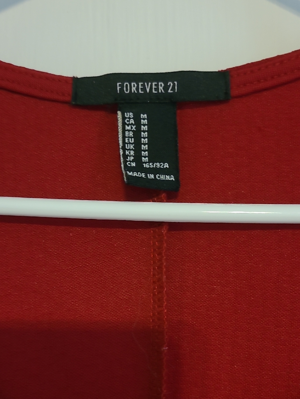 Forever 21 Red Mini Pleated Sleeveless Dress - Picture 3 of 3